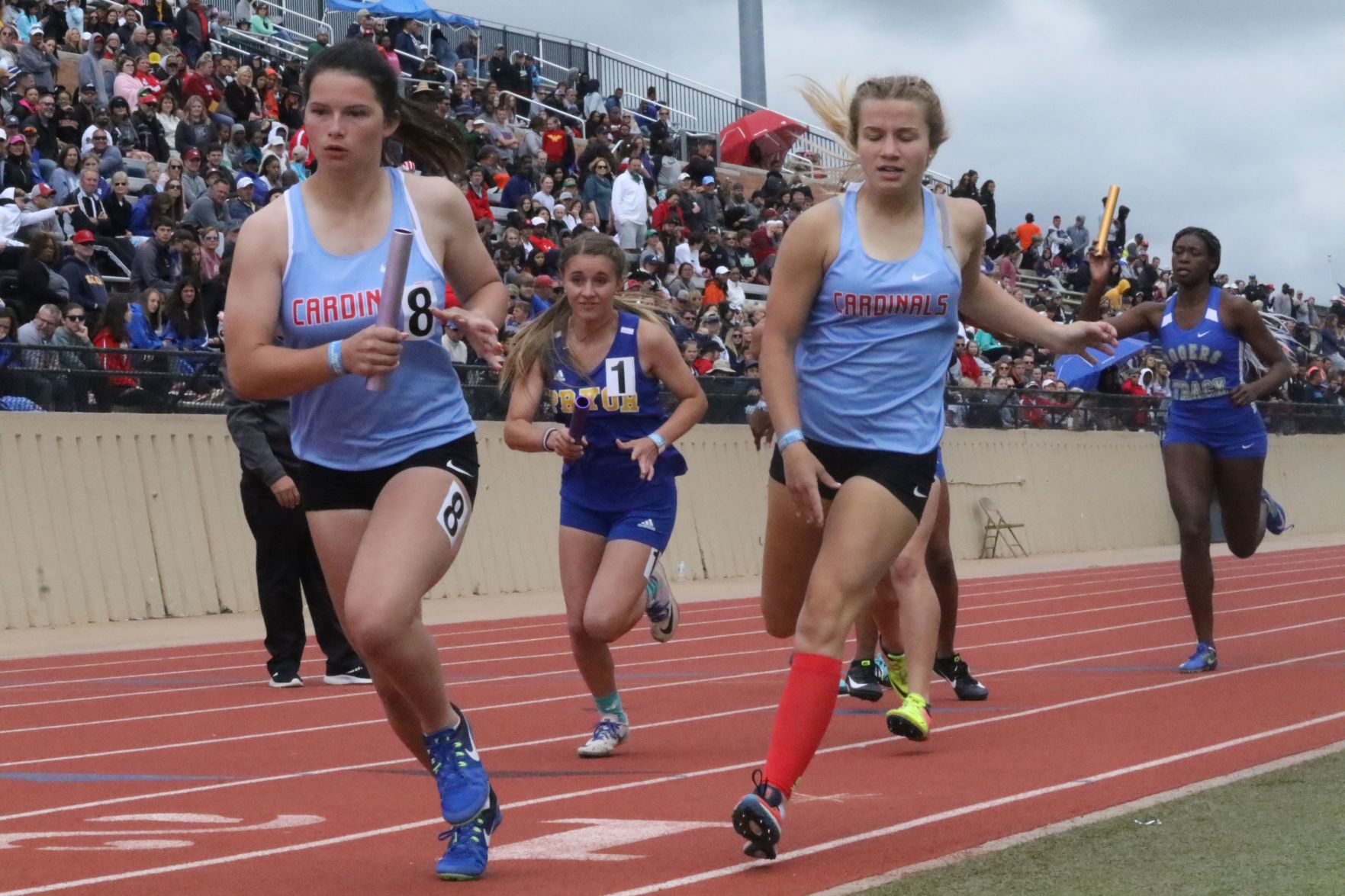 Collinsville Track at State Meet
